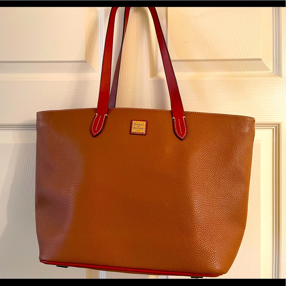 Dooney & Burke leather tote